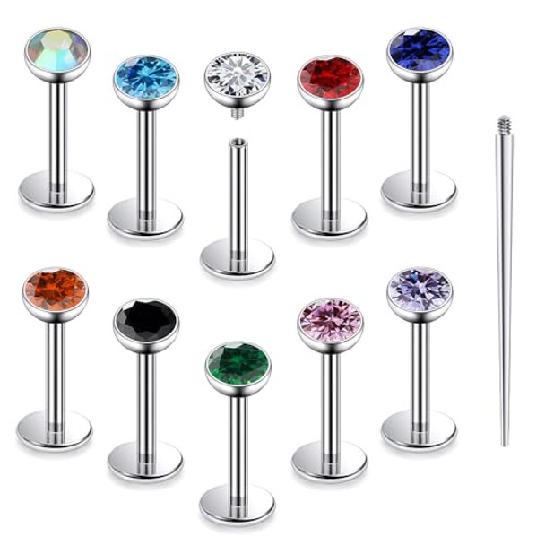 10MM Bar, 4MM CZ
