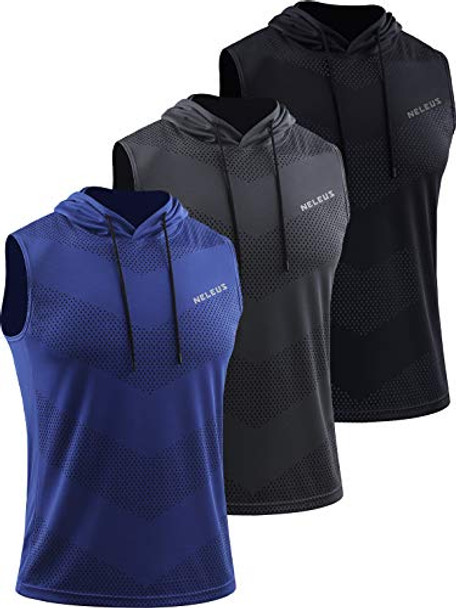 5098# Black/Grey/Blue,3 Pack