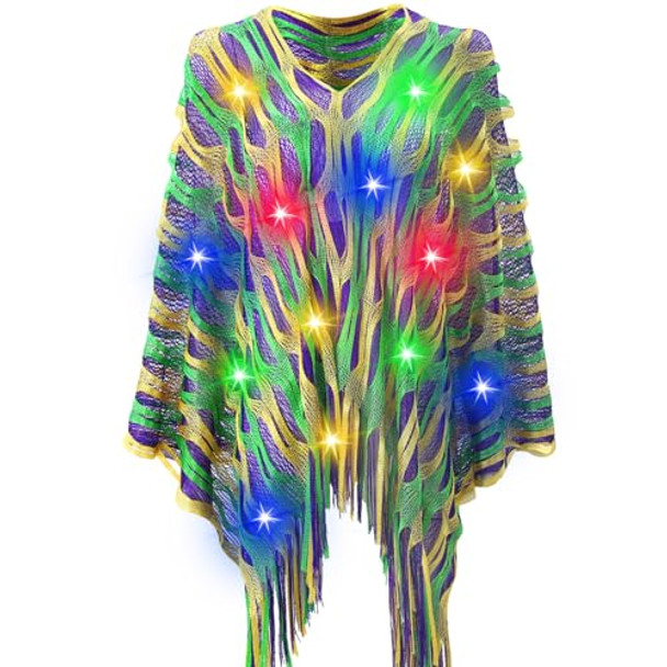 Green, Yellow, Purple