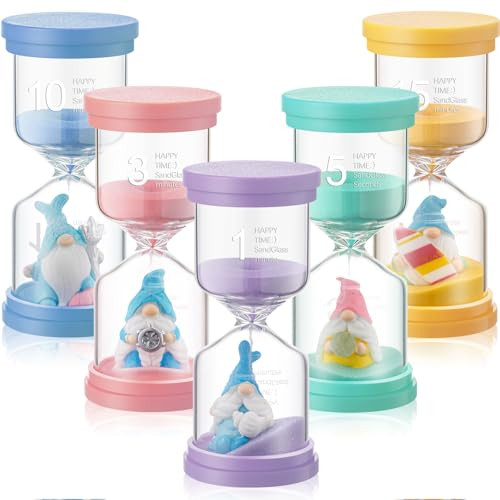 Pink, Green, Blue, Purple, Yellow