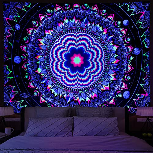 Blacklight Mandala