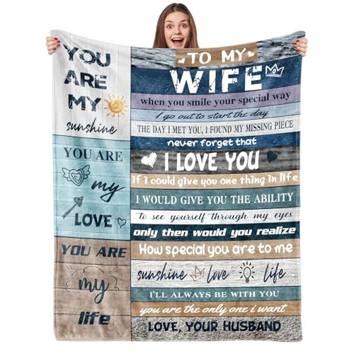 Blue Wife Blanket
