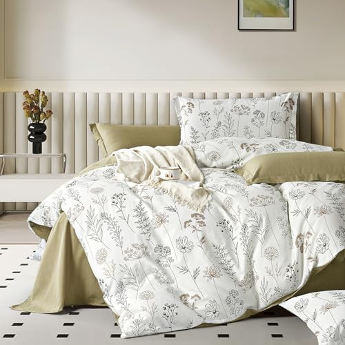 Botanical - Pale Mustard & White