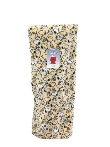 Butter Yellow & White Snoopy All Over