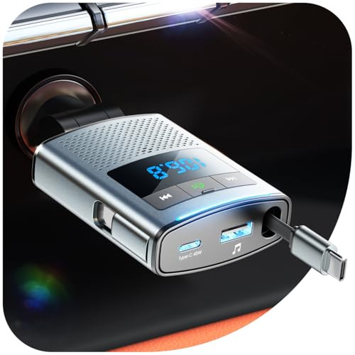 Black Bluetooth FM Transmitter Car