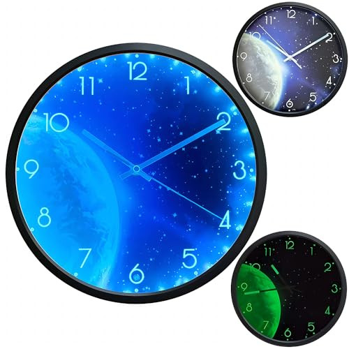 Blue Earth Wall Clock