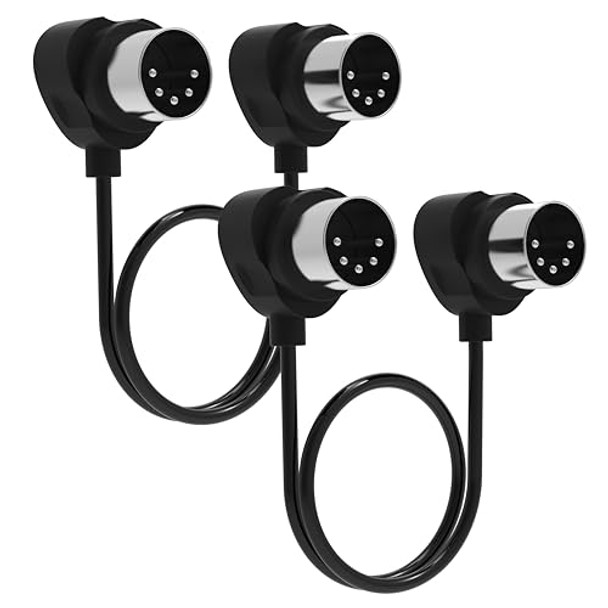 Black Right-Angle 2-Pack