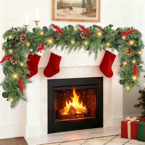 Real Touch Cedar Garland