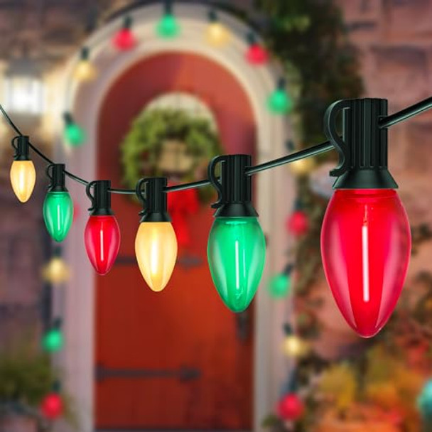 LED Red/Frosted White/Green