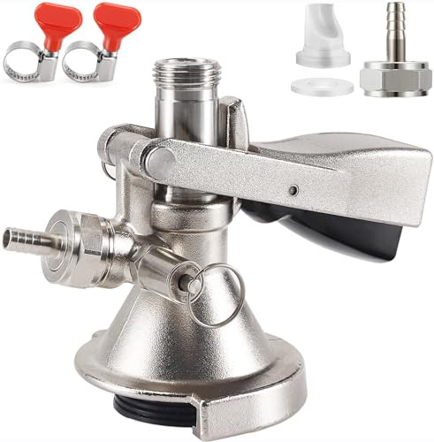 Includes stainless steel clamps