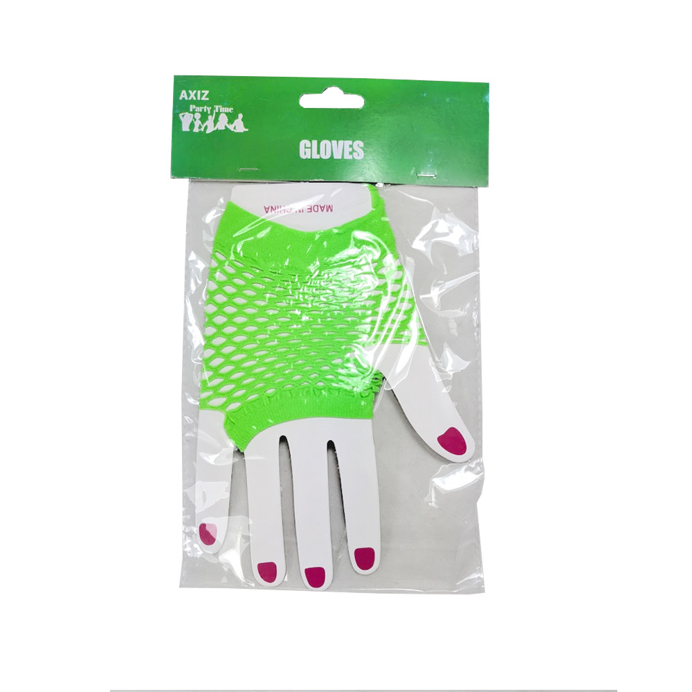 NEON GREEN GLOVES
