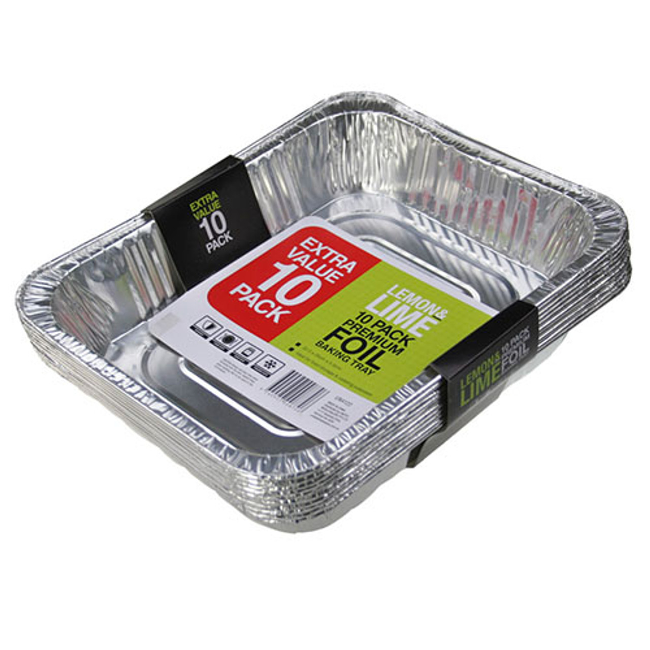 1500ml Round Aluminum Foil Baking Trays Takeout Lunch Tableware Container