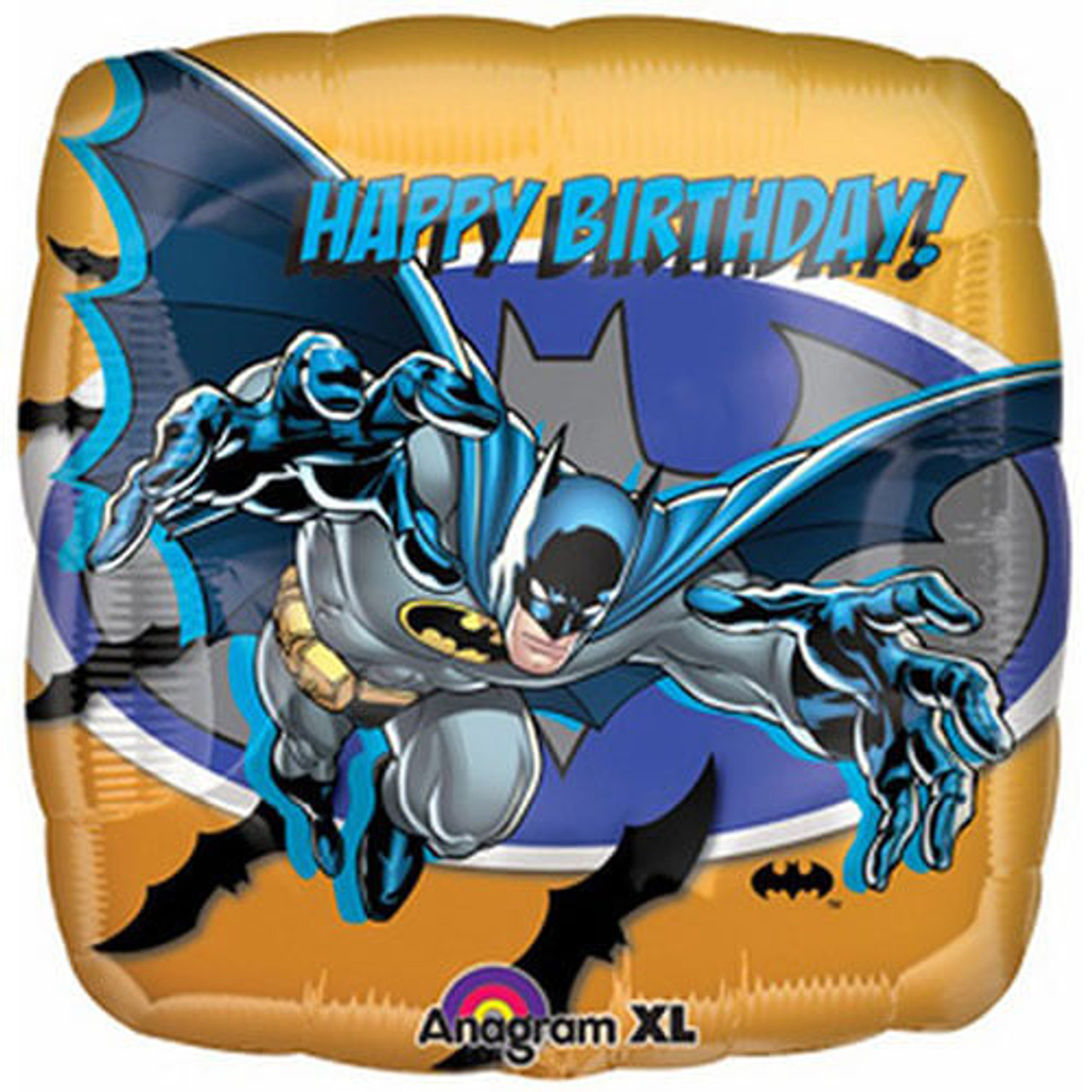 Batman Foil Balloon - Happy Birthday | Discount Party Warehouse