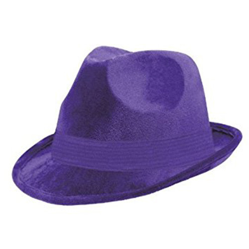 Purple Fedora Hat | Discount Party 