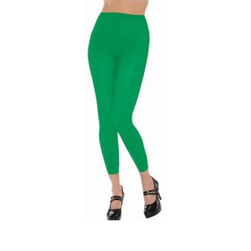Green Footless Tights | Discount Party 