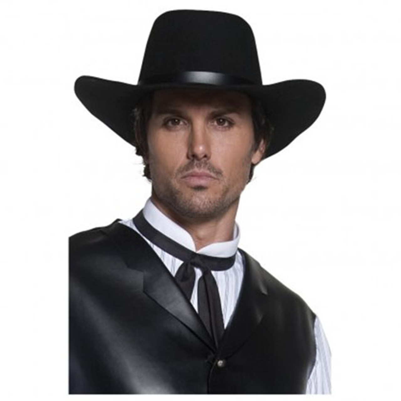 black costume cowboy hat