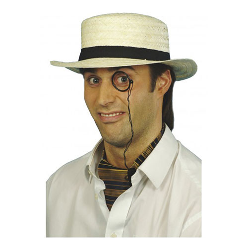 Straw Boater Hat | Discount Party Warehouse