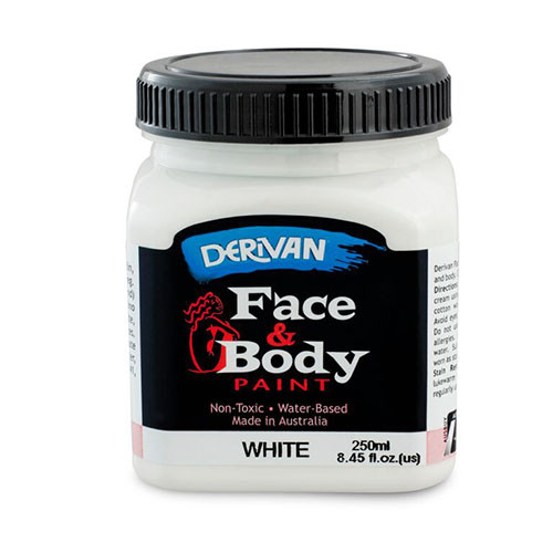 Non Toxic face & Body Paint White Discount Party Warehouse