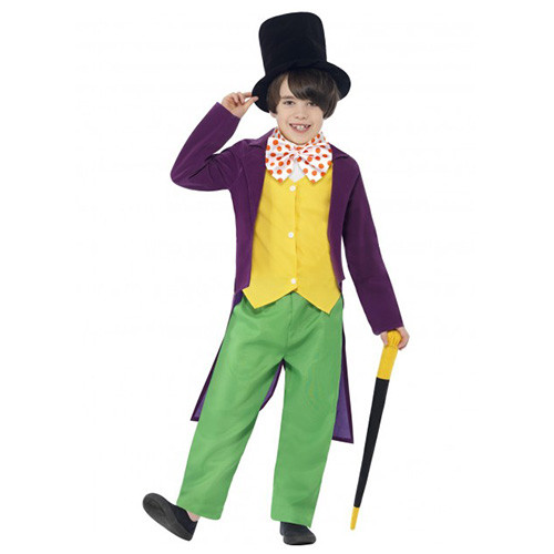 Roald Dahl Willy Wonka Costume Discount Party Warehouse