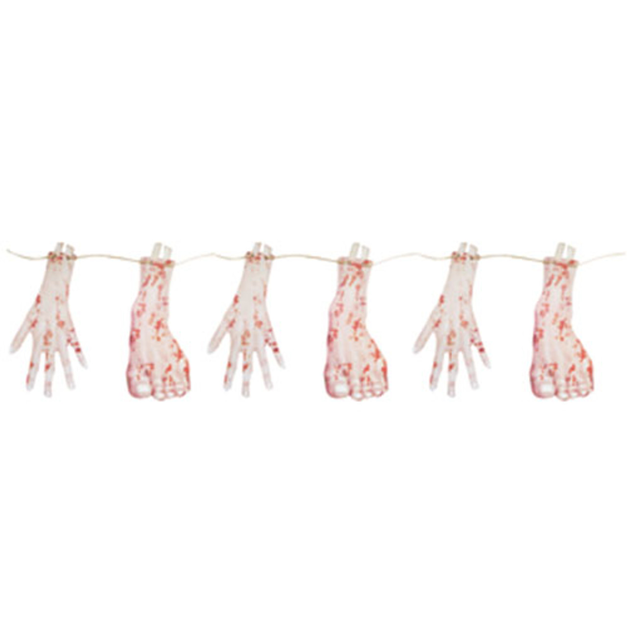 Body Parts Garland 150cm Discount Party Warehouse