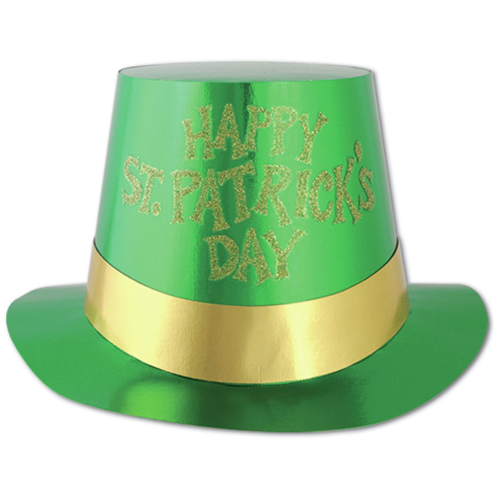 St Patrick's Day Shamrock Hat 