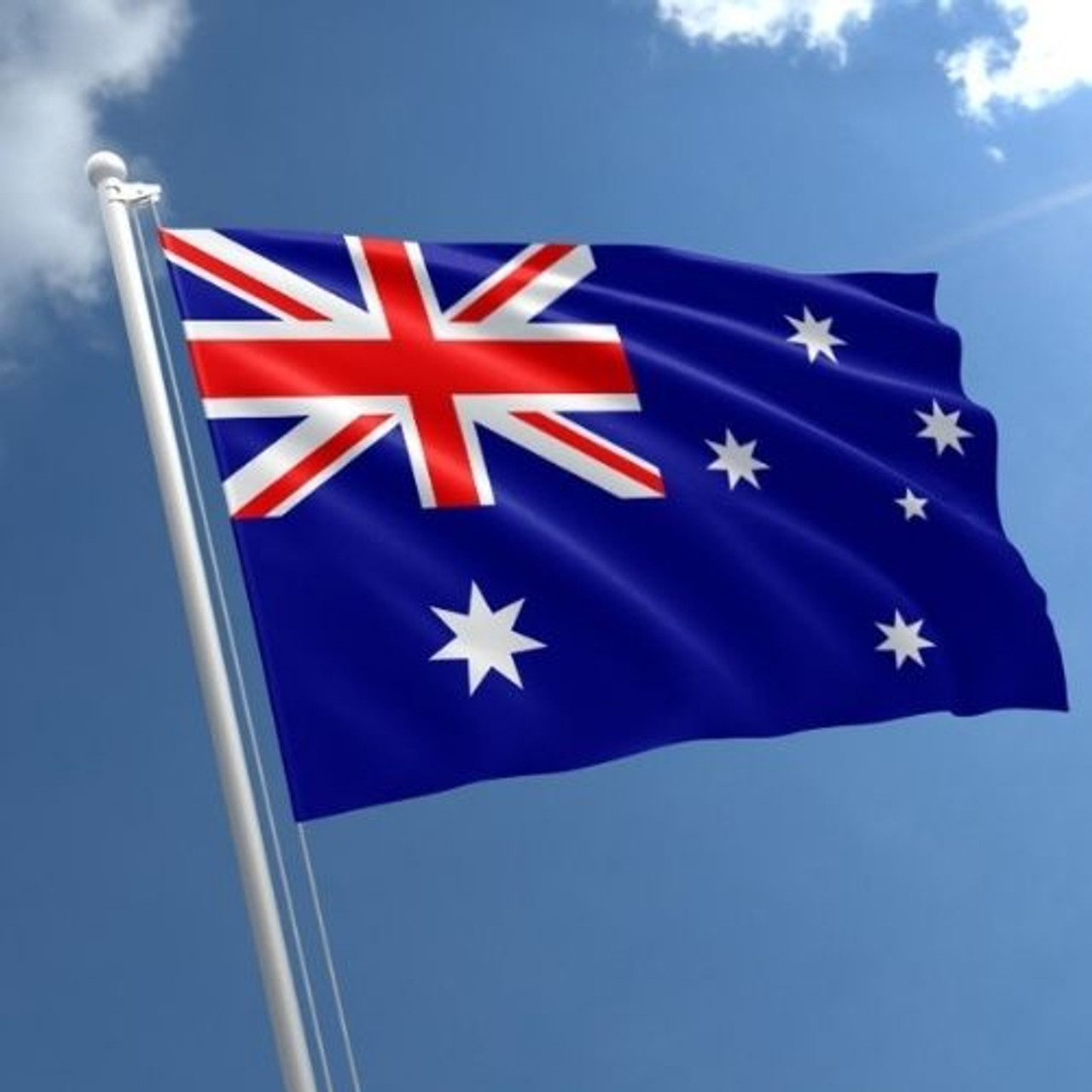Ensomhed tilskadekomne protestantiske Australian Flag - 90x150cm | Discount Party Warehouse