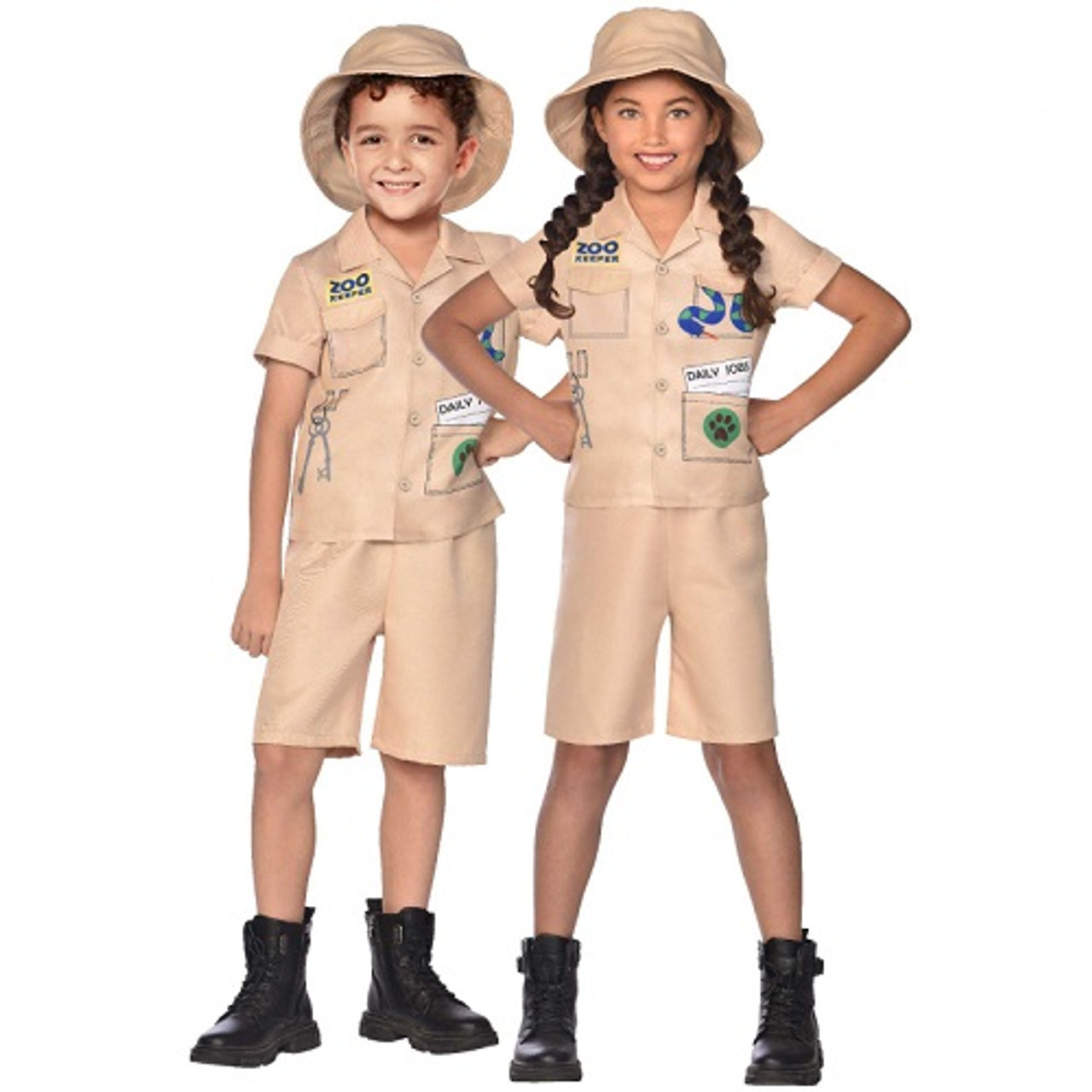 Zoo Keeper Kids Costume | Discount Party Warehouse