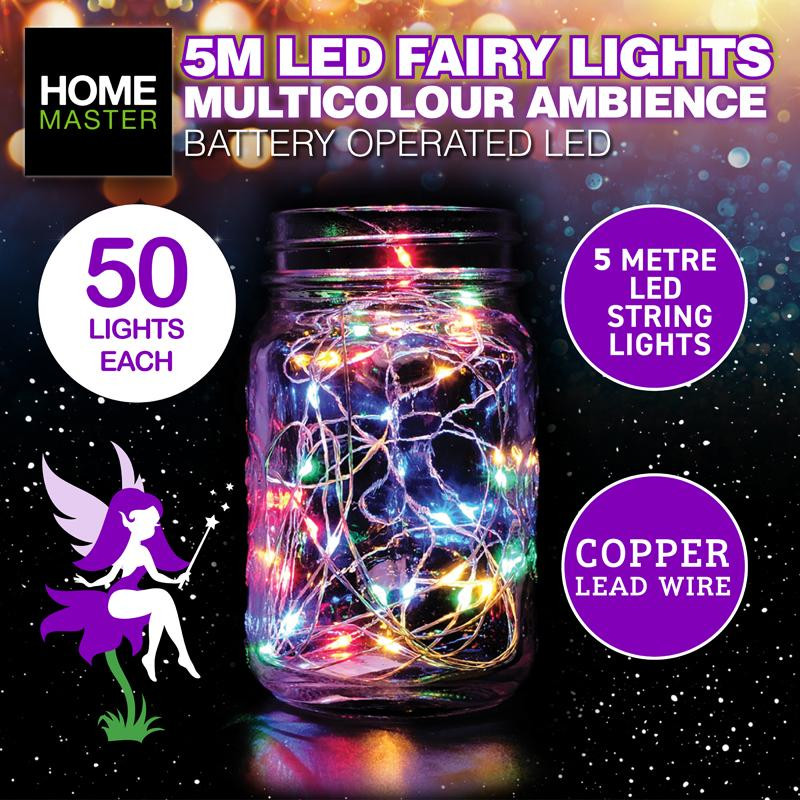 Buy Multi Coloured Battery Fairy Lights Shop for Battery Operated