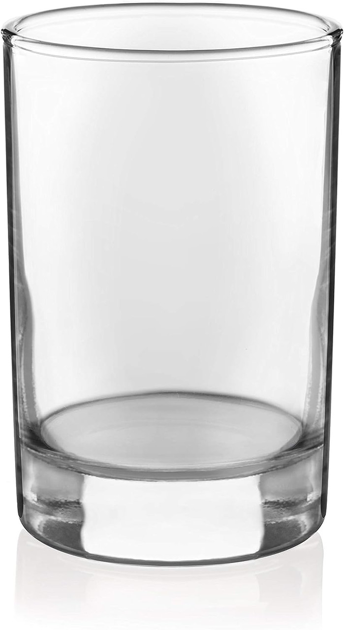 Fonteme Set Of 8 Small Juice Glasses – 11 Oz Heavy Base Cocktail Rocks Glasses, Thick & Durable