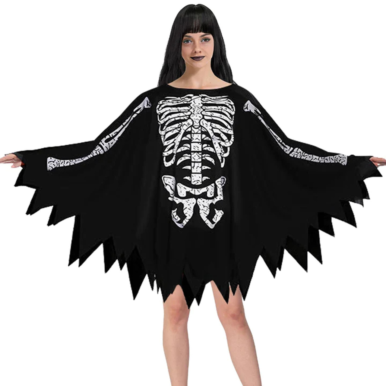 Adult Black Lace Cape 