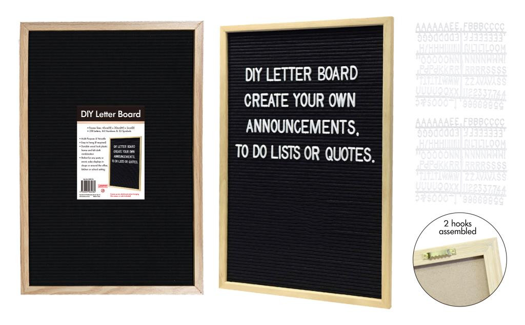 Letter Board Kit - 30cm x 45cm