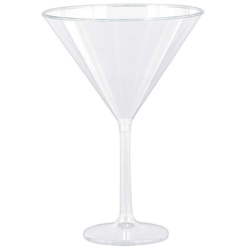Clear Jumbo Martini Glass 739 ML Discount Party Warehouse