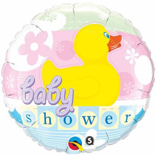Rubber Duckie Foil Balloon 45cm Discount Party Warehouse