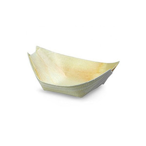 Wood Food Boat Small 3cm Pk of 50