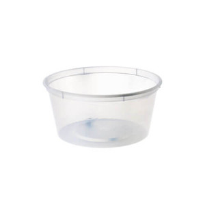 Round Plastic Takeaway Containers 520ml - Pack of 50(LIDS SOLD SEPERATELY)