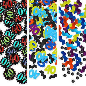 40th Birthday Celebration Confetti 34g