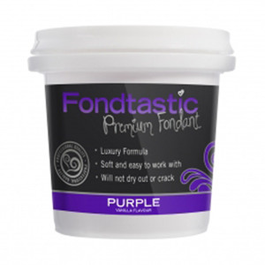 Fondtastic Mini Tub 225g - Purple Vanilla
