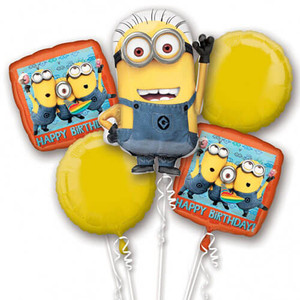 Party Minions Despicable Me Balloon Bouquet