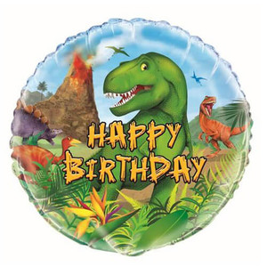 Dinosaur Foil Balloon 45cm