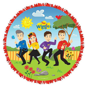 The Wiggles Group Pinata Drum Pull Type