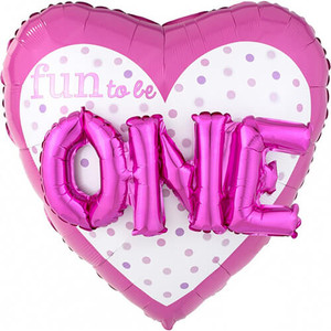 Multi Balloon - Fun To Be One Girl