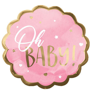 Supershape Oh Baby Girl Foil Balloon