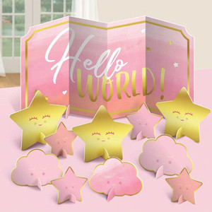 Oh Baby Girl Table Decorating Kit