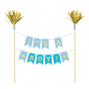 It's A Boy Cake Pick