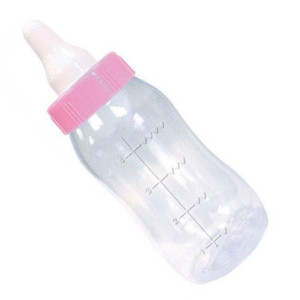 Pink Baby Bottle Bank 28cm