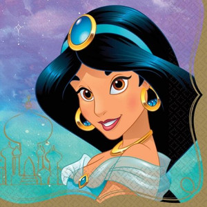 Disney Princess - Jasmine Lunch Napkins Pk 16