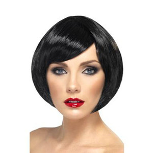 Womens Black Babe Wig