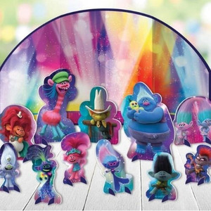 Trolls World Tour Table Decorating Kit
