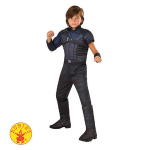 Rubies Marvel Captain America Civil War Black Panther Deluxe Boys Costume 