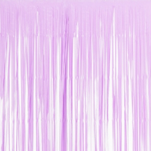 Doorway Foil Curtain Matte Pastel Lilac
